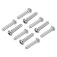 thumbnail image 1 of Uxcell Phillips Pan Head Screws, 30 Pack M5-0.8 x 25mm 304 Stainless Steel 18-8 Full Thread Pan Head Machine, 1 of 7
