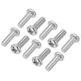 thumbnail image 1 of Uxcell Phillips Pan Head Screws, 40 Pack M3-0.5 x 14mm 304 Stainless Steel 18-8 Full Thread Pan Head Machine, 1 of 7