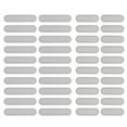 thumbnail image 1 of Uxcell Phone Dustproof Net Sticker, Phone Speaker Anti Dust Protector Cover Speaker Mesh Sticker 0.87"x0.2"/0.63"x0.2" Silver 40Pcs, 1 of 7