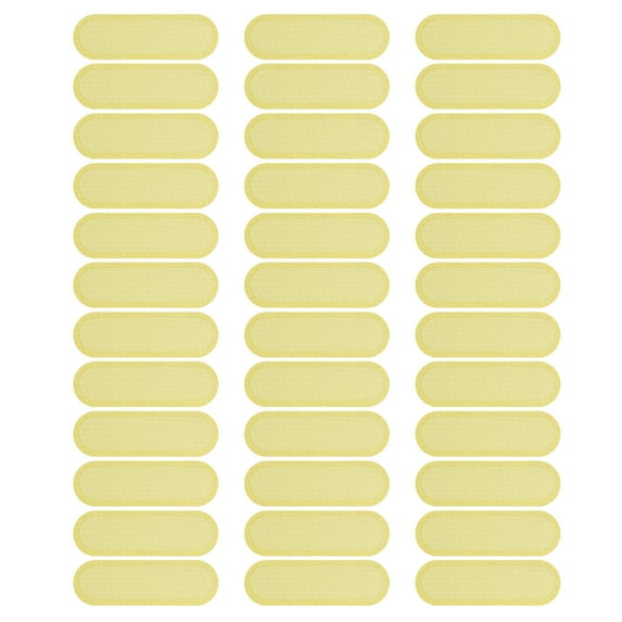 Uxcell Phone Dustproof Net Sticker, Phone Speaker Anti Dust Protector Cover Speaker Mesh Sticker 0.87"x0.28" Yellow 120Pcs