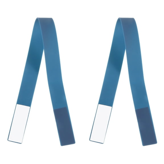 Uxcell Phone Grip Strap Portable Wrist Straps Silicone Elastic Cord for Phone Case Midnight Blue 2Pcs