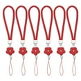 thumbnail image 1 of Uxcell Phone Lanyard Wrist Straps, Creative Braided Flower Phone Charm Straps Wrist Lanyard for Phone Case Camera Keychain Hand Red, 1 of 7