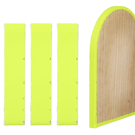 Uxcell Pickleball Edge Guard Tape, Paddle Edge Cover, Pickleball Protection Tapes Pickle Ball Paddle Accessories 23 mm & 3 Pcs & Fluorescent Yellow
