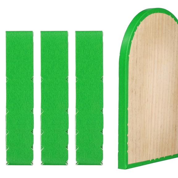 Uxcell Pickleball Edge Guard Tape, Paddle Edge Cover, Pickleball Protection Tapes Pickle Ball Paddle Accessories 23 mm & 3 Pcs & Green