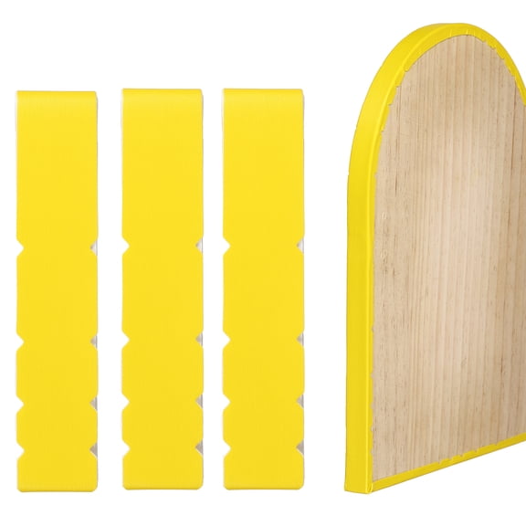 Uxcell Pickleball Edge Guard Tape, Paddle Edge Cover, Pickleball Protection Tapes Pickle Ball Paddle Accessories 23 mm & 3 Pcs & Yellow