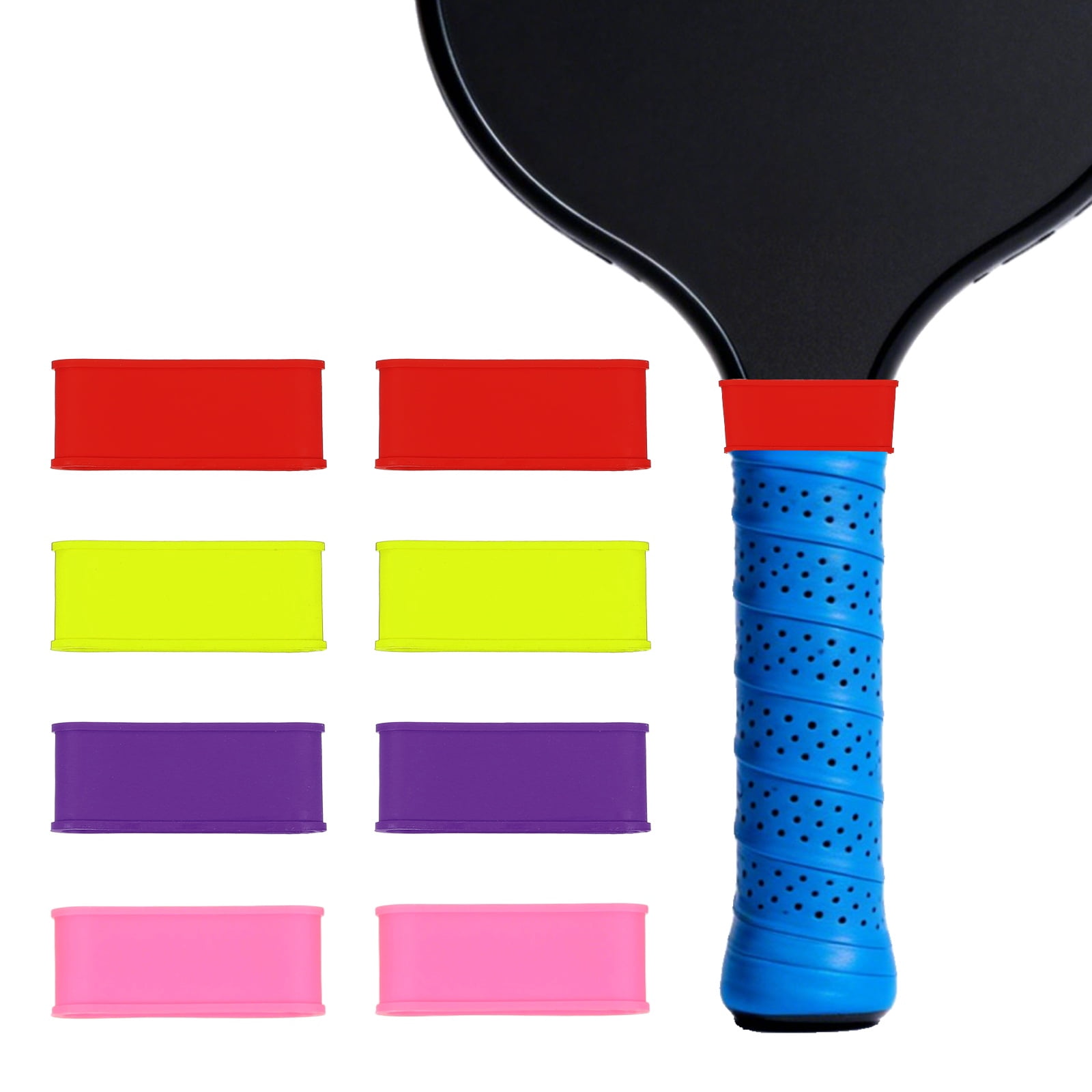 Uxcell Pickleball Paddle Grip Bands, Tennis Racket Grip Tape Grips ...