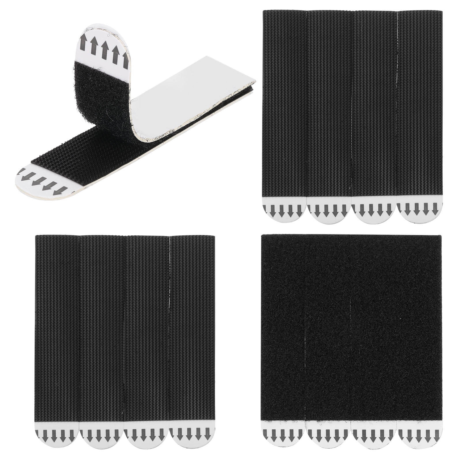 Uxcell Picture Hanging Strips 64 Pcs Picture Hanging Strips Kit  Removable Wall Hanging Strips Black