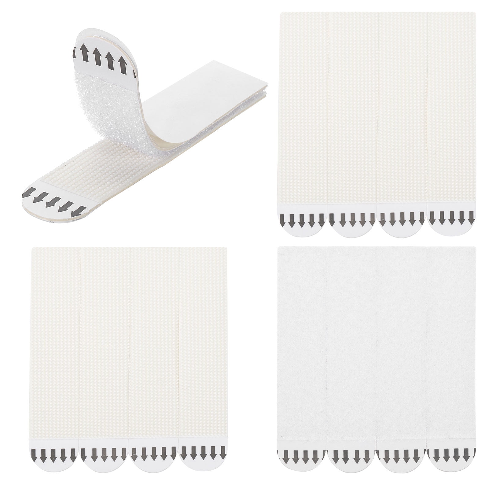 Uxcell Picture Hanging Strips 64 Pcs Picture Hanging Strips Kit Removable Wall Hanging Strips White