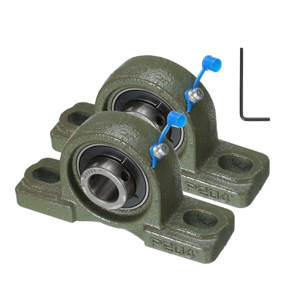 Uxcell Pillow Block Bearing Bore Self-Alignment Bearing 2 pack UCP203