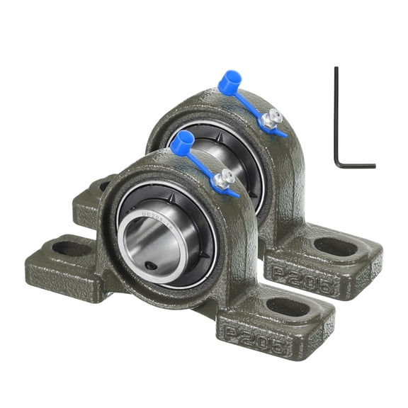 Uxcell Pillow Block Bearing Bore Self-Alignment Bearing 2 pack UCP205-16