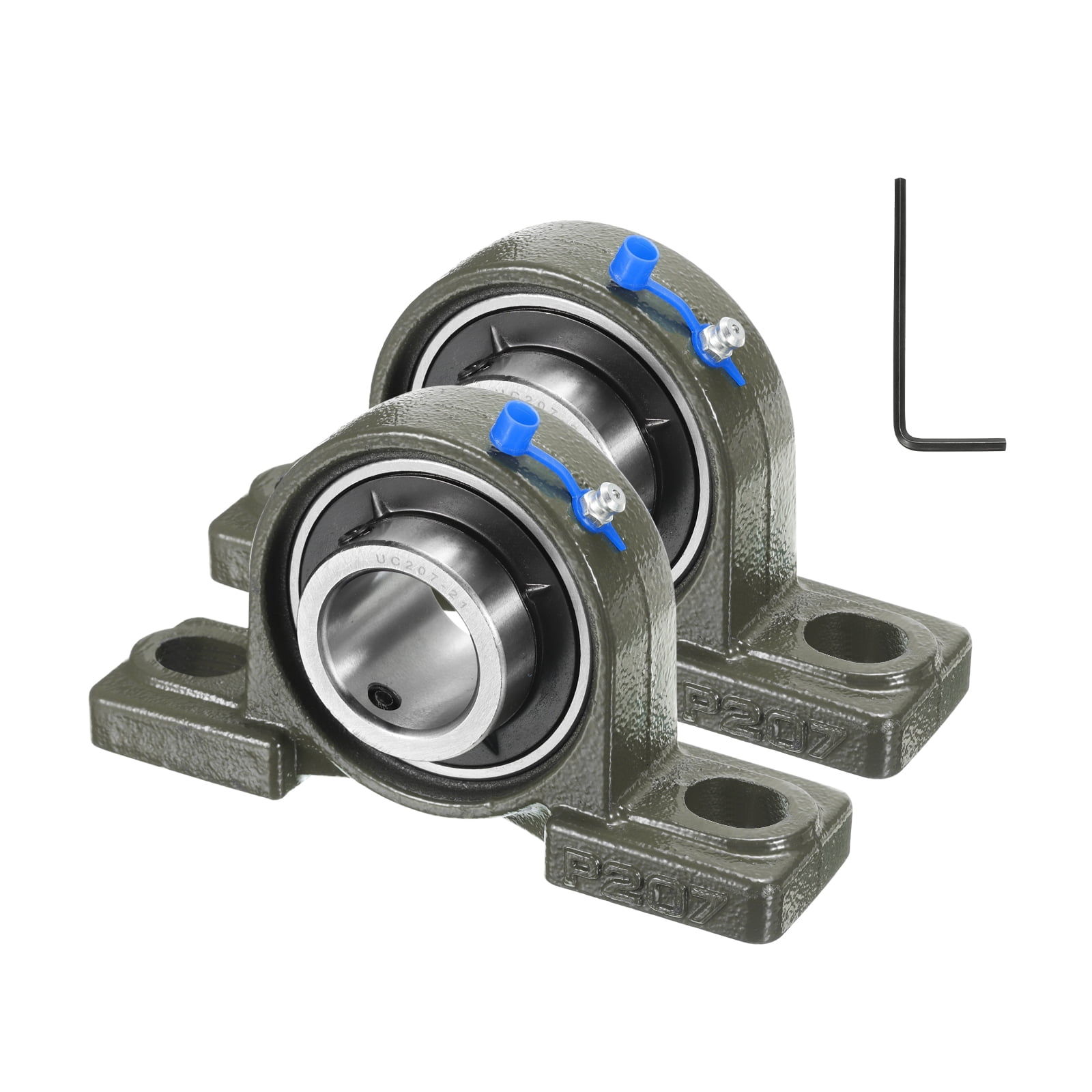 Uxcell Pillow Block Bearing Bore Self-Alignment Bearing 2 pack UCP207 ...