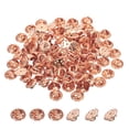 thumbnail image 1 of Uxcell Pin Backs Metal Lapel Pin Backing Enamel Pin Brooch Holder Decorative Accessories Rose Gold 100 Pack, 1 of 6