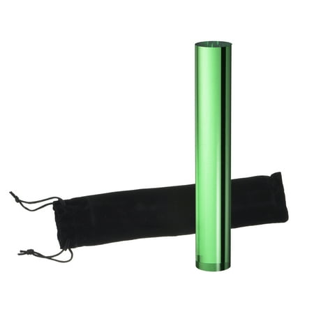 Uxcell Ping Pong Rubber Roller Table Tennis Roll Stick Bar Crystal DIY Sticky Tool for Racket, Green