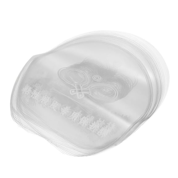 Uxcell Ping Pong Table Tennis Racket Rubber Adhesive Protection Film, Transparent 30 Pack