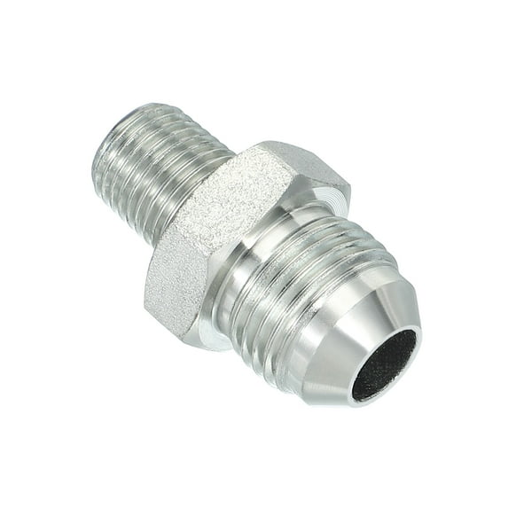 Uxcell Pipe Adapter Connector Pipe Fitting Oil Feed Restrictor Fitting Hydraulic Connector for Oil Steam Water Pipelines System 3/4" x 1/4" Male