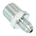 thumbnail image 1 of Uxcell Pipe Adapter Connector Pipe Fitting Oil Feed Restrictor Fitting Hydraulic Connector for Oil Steam Water Pipelines System 7/16" x 3/8" Male, 1 of 7