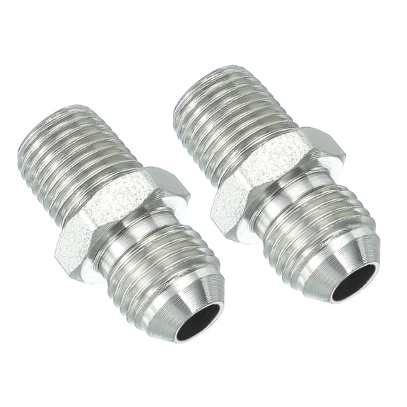 Uxcell Pipe Adapter Connector R Pipe Fitting Oil Feed Restrictor for Oil Steam Water Pipelines 9/16" x 1/4"