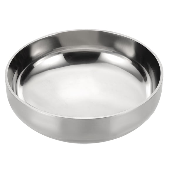 Uxcell Pipe End Cap (4" OD) -316 Stainless Steel Round Tube Fitting Cap Polished Weld Pipe Cover, Stable Plumbing HVAC, Fits Food/Water/Gas Tubing