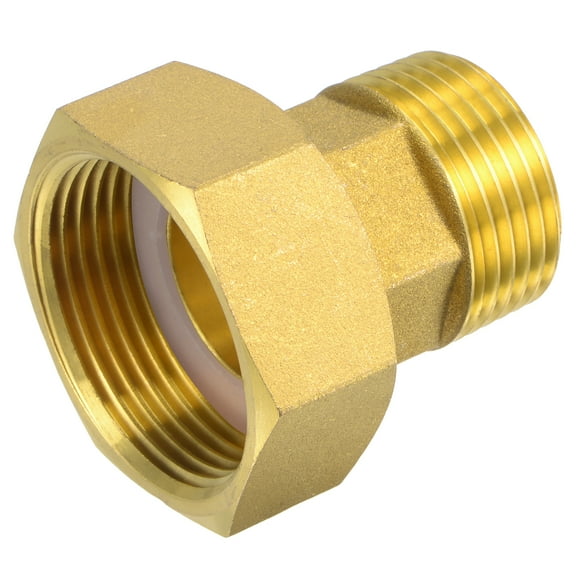 Uxcell Pipe Fitting Hex Coupling Connector Adapter 50.8mm