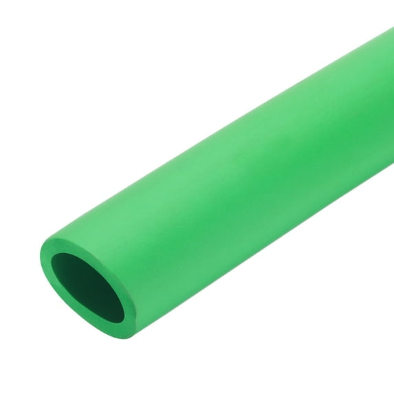 Uxcell Pipe Insulation Foam Tube Heat Preservation for Handle Grip Support 1.26 x 1.73 inch Green