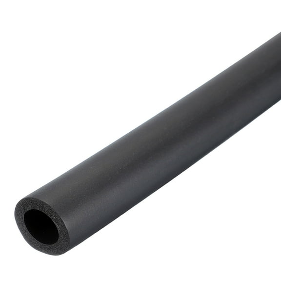Uxcell Pipe Insulation Tube Foam, 5/8" ID x 3/16" Thick x 1.64ft Foam Pipe Cover Non-Slip Hollow Foam Tubing Guitar Air Conditioner Stand Fitness Equipment Handles, Black