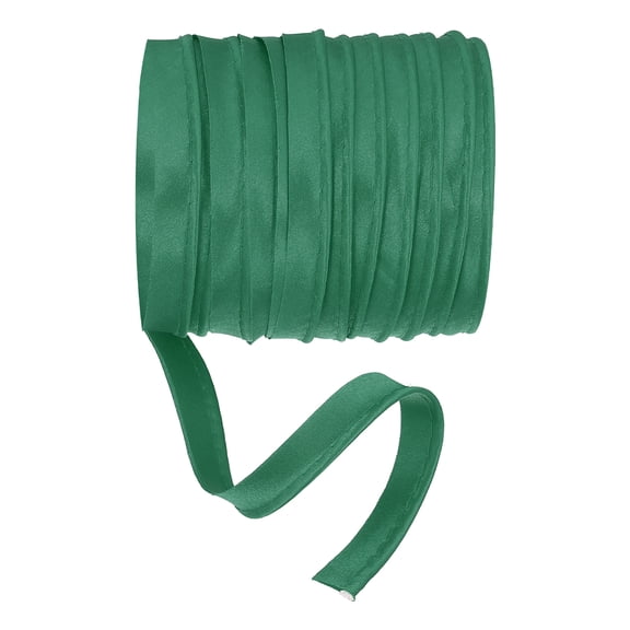 Uxcell Piping Bias Tape, 5 Yards Piping Trim for Sewing - (Dark Green)