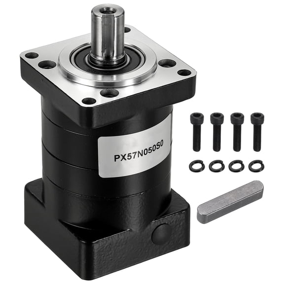 Uxcell Planetary Gearbox Speed Reducer for Nema23 Stepper Motor Ratio 50:1 Backlash 30 Arc-min Speed 3000rpm 8mm(0.315 Inch) Input Bore and 14mm(0.551 Inch) Output Shaft- Good for CNC