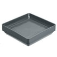 thumbnail image 1 of Uxcell Plant Pot Saucers Plastic Square Flower Drip Trays 10pcs Gray 7", 1 of 5