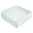 thumbnail image 1 of Uxcell Plant Pot Saucers Plastic Square Flower Drip Trays 10pcs White 6", 1 of 5