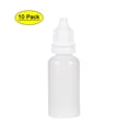 thumbnail image 1 of Uxcell Plastic 15ml/0.5 oz Small Mouth Drop Bottle White, 10 Counts, 1 of 6
