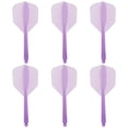 thumbnail image 1 of Uxcell Plastic 2BA Integrated Dart Shaft and Flights Replacement, Purple 6 Pack, 1 of 5