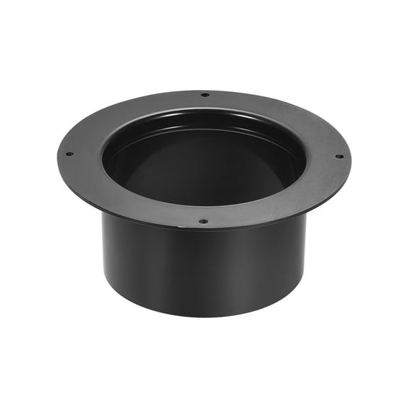 Uxcell Plastic 3.78inch Diameter Round Flange Duct Connector 1 Pack