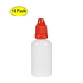 thumbnail image 1 of Uxcell Plastic 30ml/1 oz Small Mouth Drop Bottle Red, 10 Pack, 1 of 6