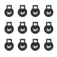 thumbnail image 1 of Uxcell Plastic Cord Locks, Single Hole Toggle Stopper Round Ball Shaped Adjustable Cord Stops Fastener Black, 1 of 6