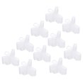 thumbnail image 1 of Uxcell Plastic Fishing Hook Bonnets Treble Hook Covers Fit for 4,5, White 50 Pack, 1 of 6