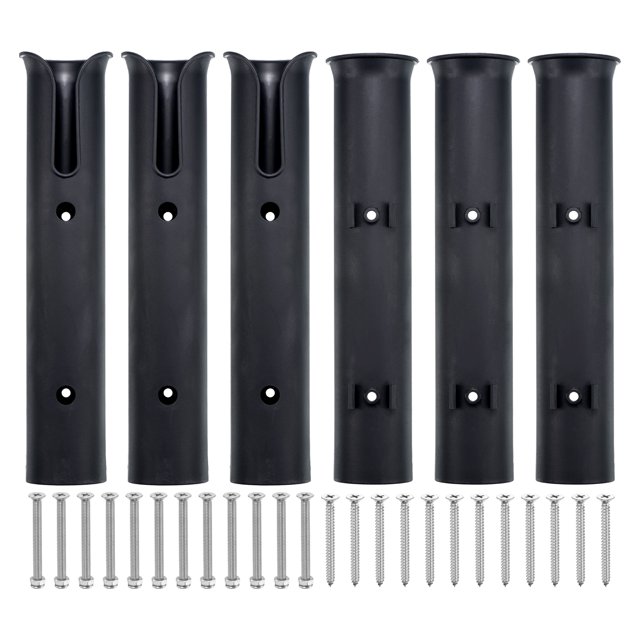 Tube Rod Rack Uxcell Plastic Fishing Rod Holder Racks Boat Pole Bracket Fishing Tube ...
