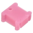 thumbnail image 1 of Uxcell Plastic Floss Bobbins Thread Cards Cross DIY Sewing, Pink 100 Pack, 1 of 5