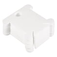 thumbnail image 1 of Uxcell Plastic Floss Bobbins Thread Cards Cross DIY Sewing, White 100 Pack, 1 of 5