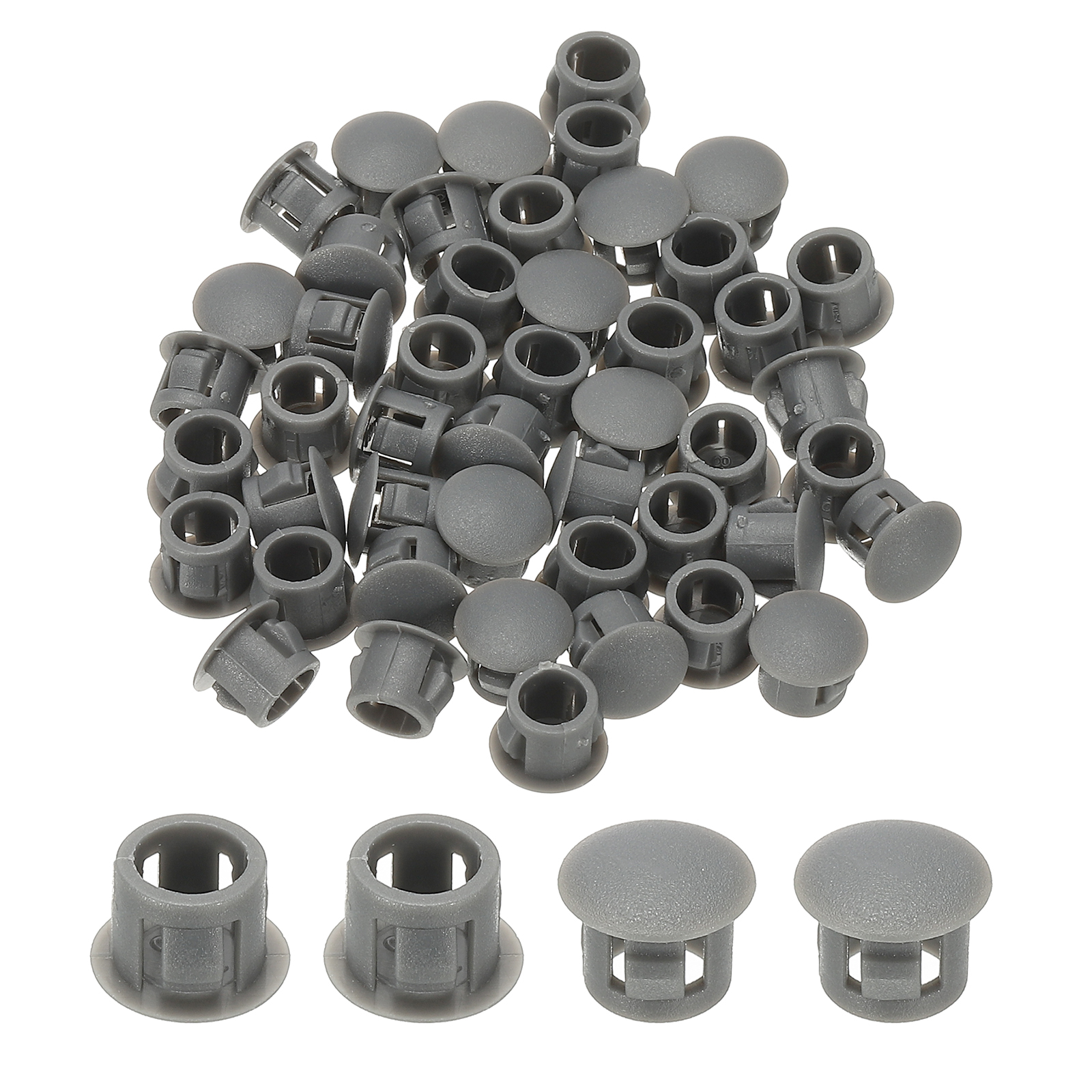 Uxcell Plastic Hole Plugs, 48 Pcs 2/7