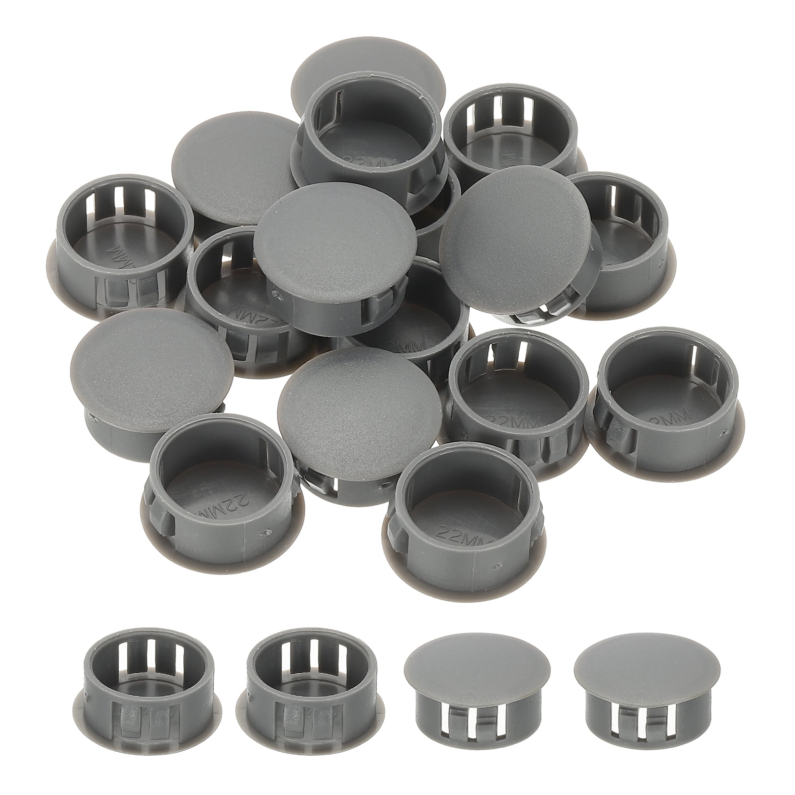 Uxcell Plastic Hole Plugs, 48 Pcs 6/7