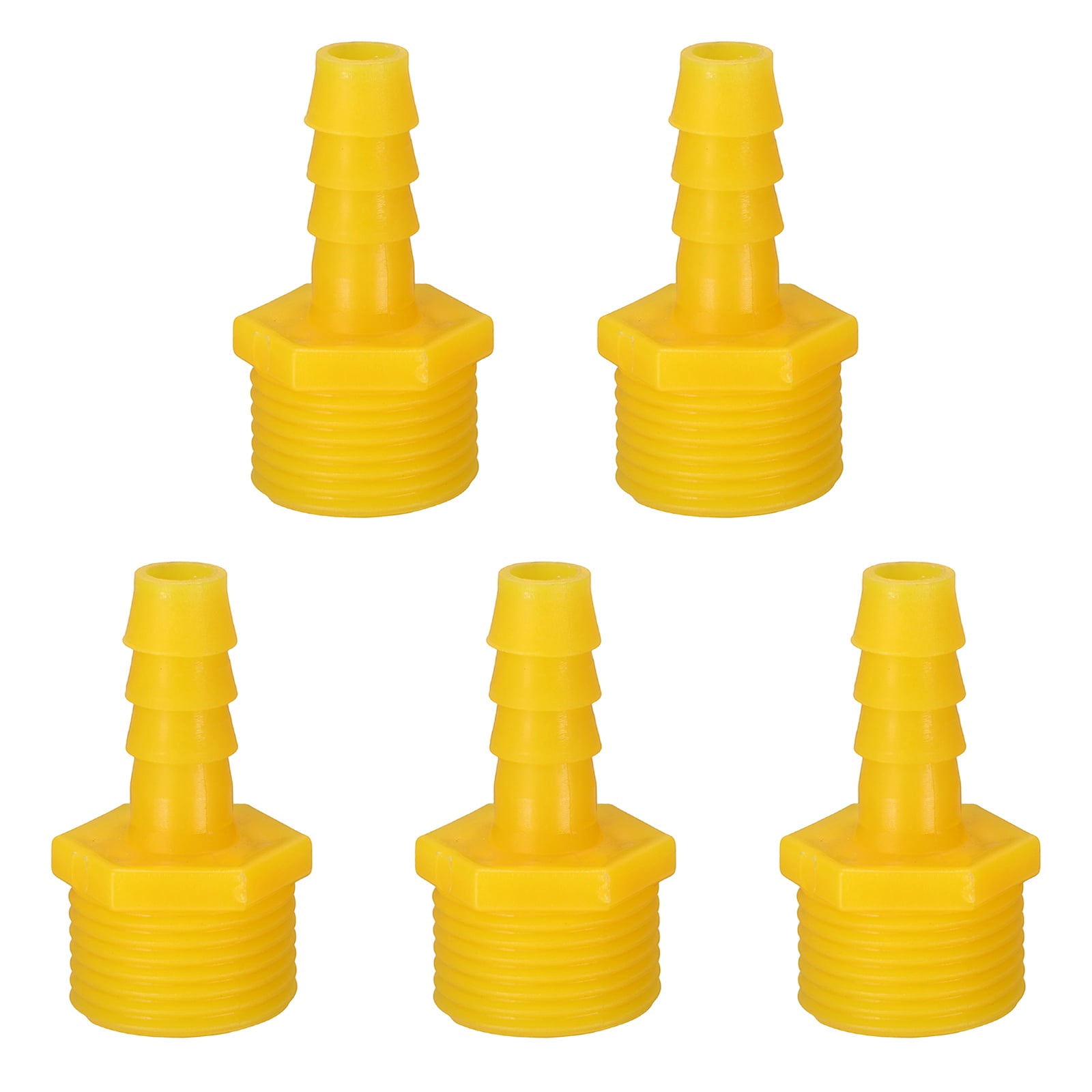Uxcell Plastic Hose Barb Fitting, (25/64