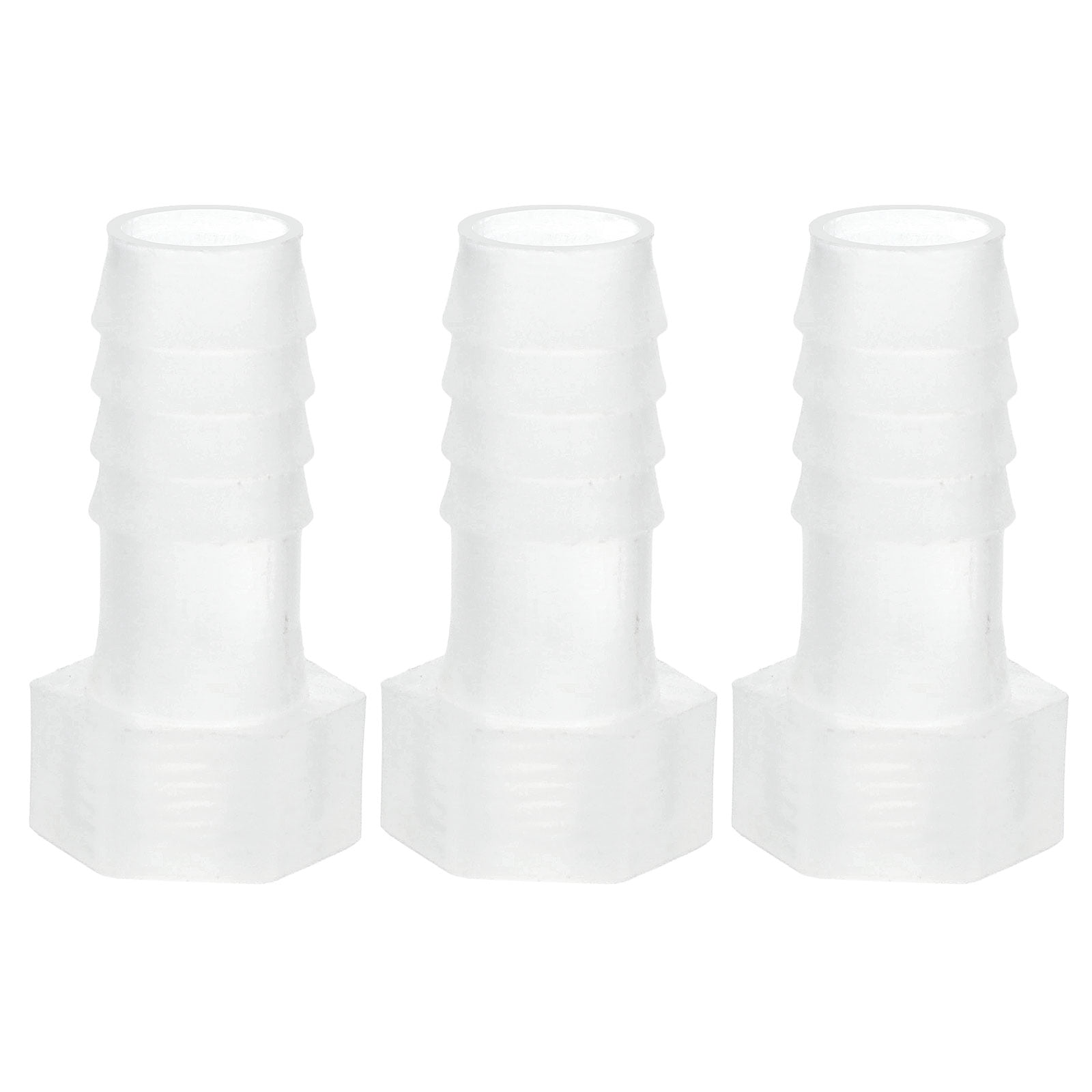 Uxcell Plastic Hose Barb Fitting, Adapter Connector Pipe Fitting for ...