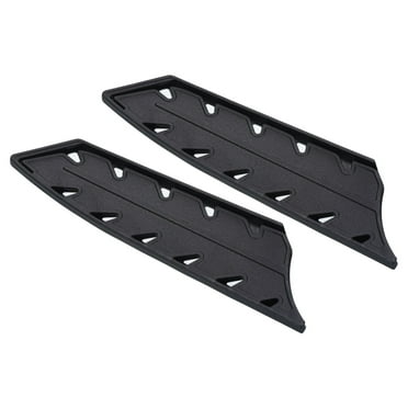 Uxcell Plastic Knife Sheath Cover Knives Edge Guard for 8" Chef Knife or 7" Santoku Knife, Black 2 Pack