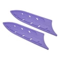 thumbnail image 1 of Uxcell Plastic Knife Sheath Cover Sleeves Knife Guard for 6" Ceramic Knife, Blue 2 Pack, 1 of 7