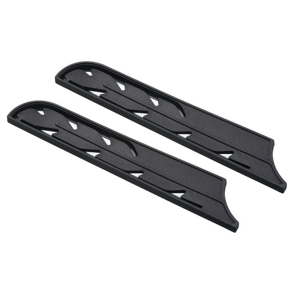 Uxcell Plastic Knife Sheath Cover Sleeves Knives Edge Guard for 8" Bread Knife, Black 2 Pack