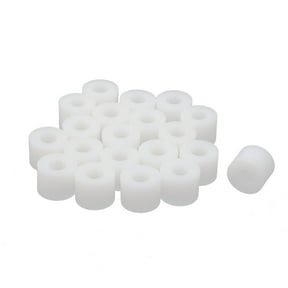 Uxcell Plastic Non-threaded Insulation Column Standoff Support Spacer Tube 12x9mm 20pcs