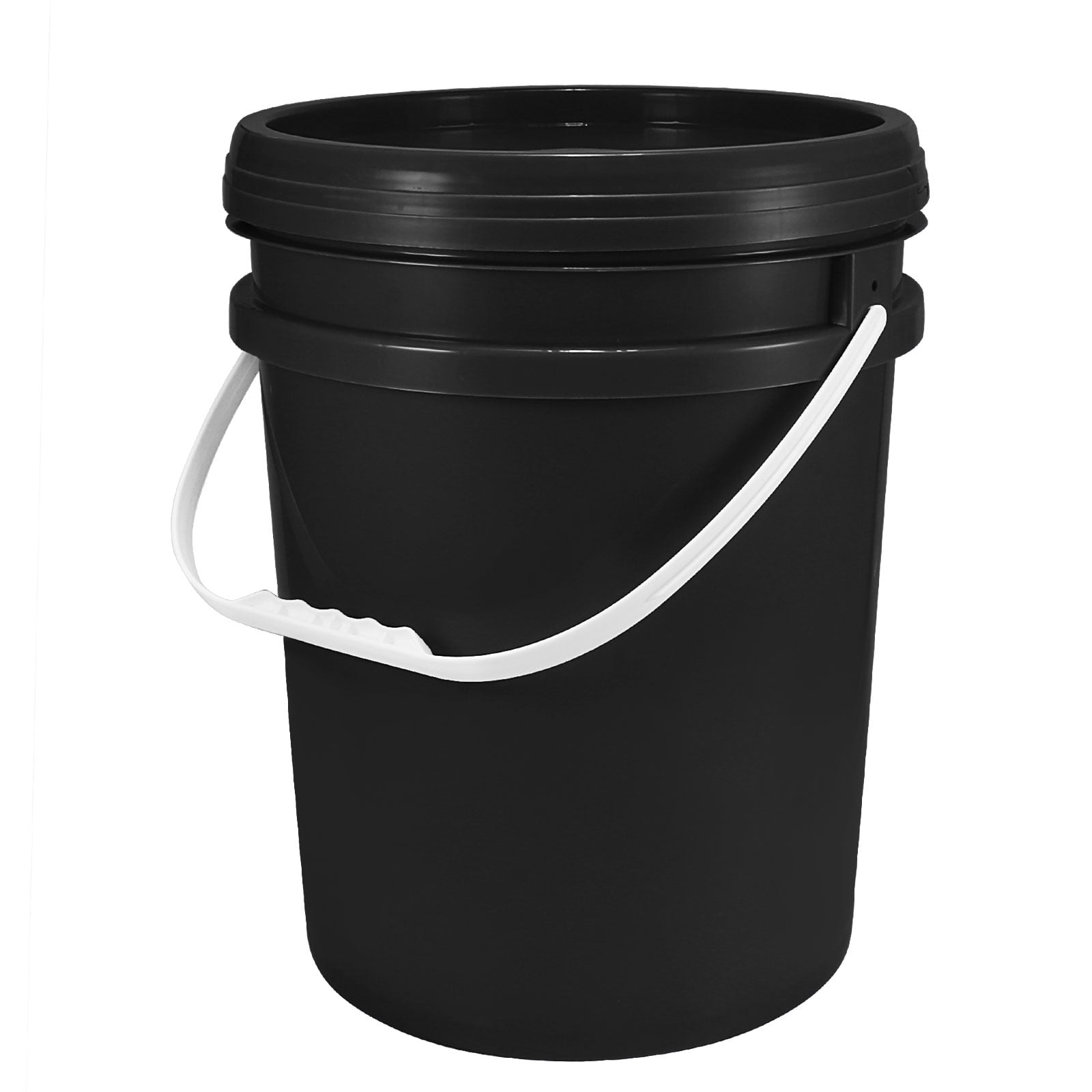 Uxcell Plastic Paint Pail 4.75Gallon/18L Paint Can with Spout Lid