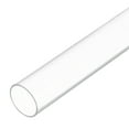 Uxcell Plastic Pipe Rigid Polycarbonate Round Tube Clear 0.7"(18mm) ID