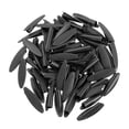 thumbnail image 1 of Uxcell Plastic Pocket Hole Plugs, Slant Hole Caps for Pocket Hole Jig Wood Working Tool Accessories Black 250, 1 of 7