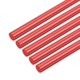 thumbnail image 1 of Uxcell Plastic Rods ABS Styrene Round Stick Round Solid Bar DIY Model for DIY Toys Building Making Architectural Model Making Red 1" x 12", 1 of 7